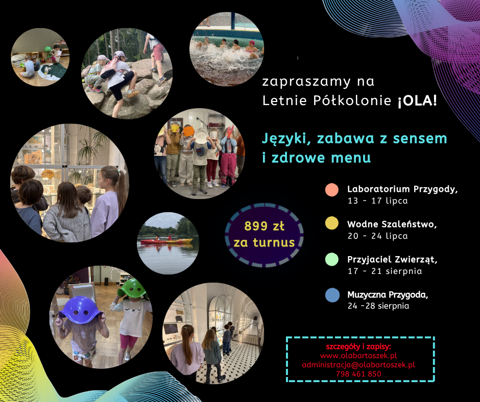 Językowe Półkolonie Letnie 2026 – Warszawa Praga-Południe